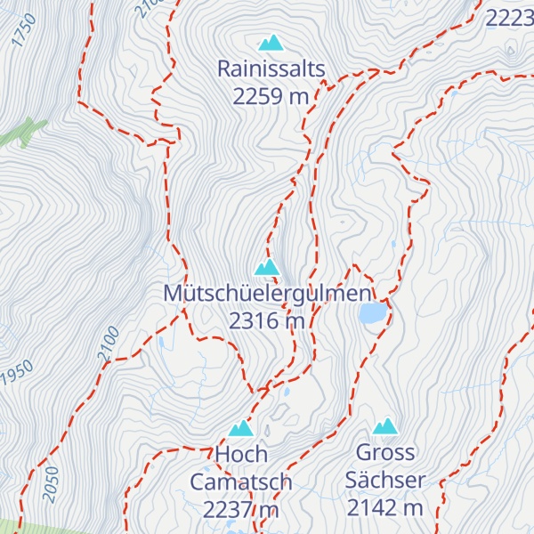 Map of Mütschüelergulmen