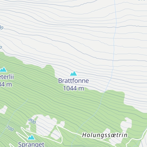 Map of Brattfonne