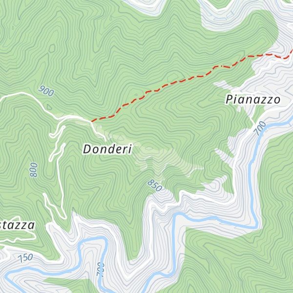 Map of Monte Fogliata