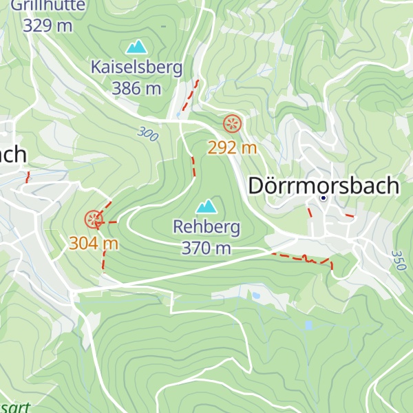 Map of Rehberg