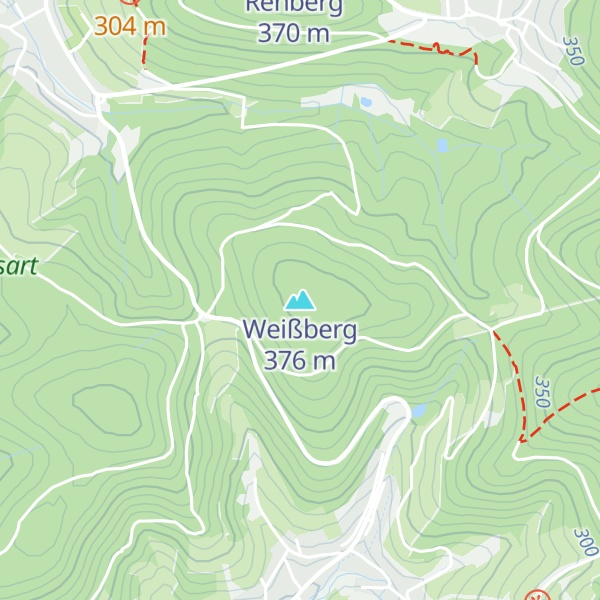 Map of Weißberg