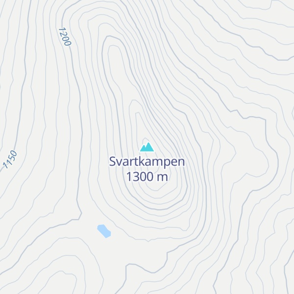 Map of Svartkampen