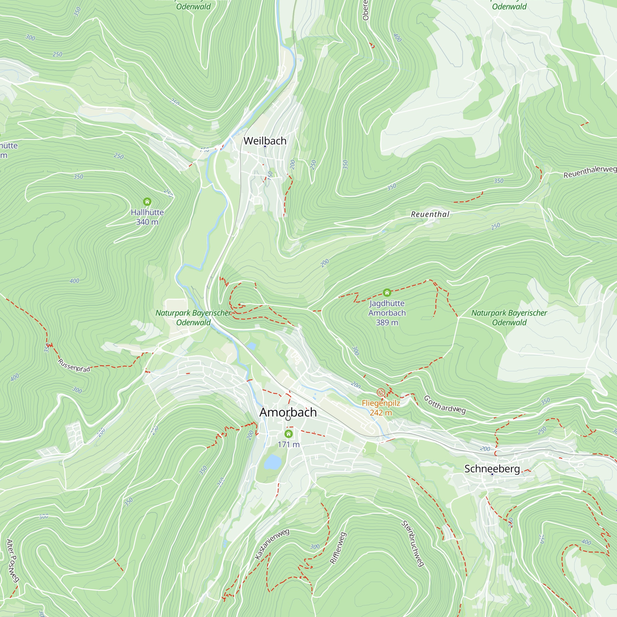 Sattelhütte map