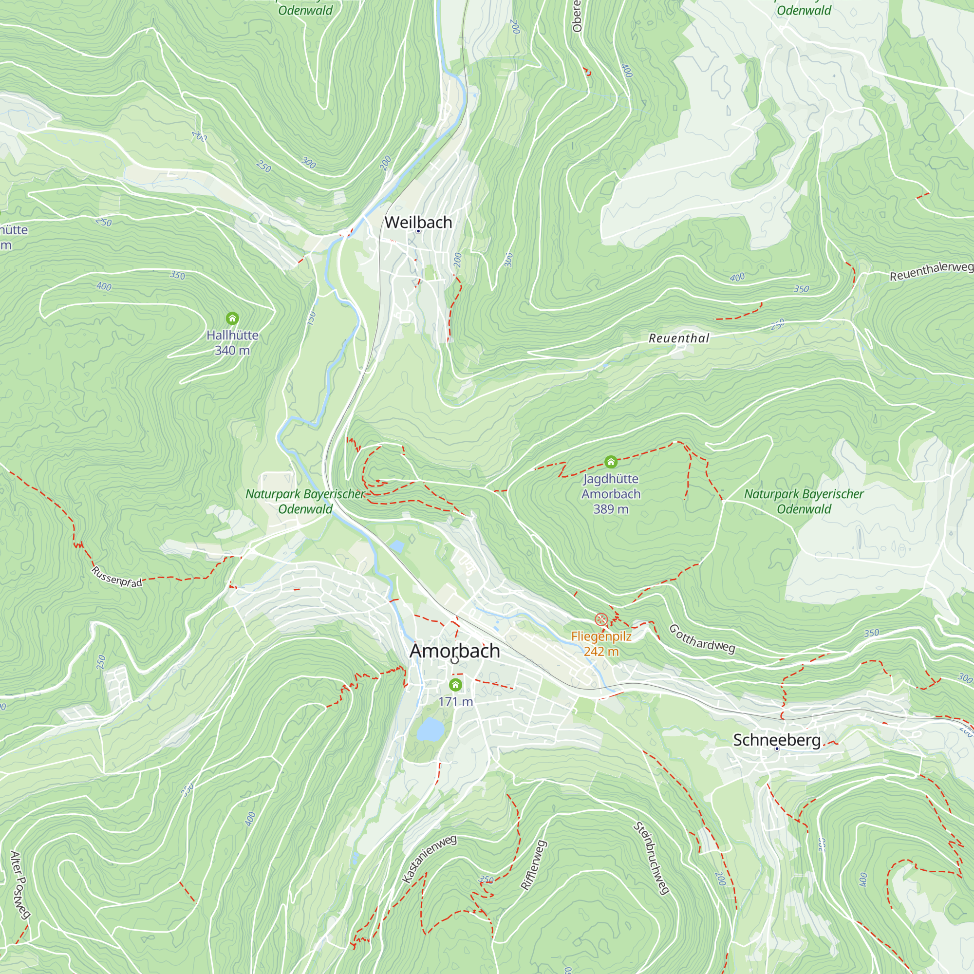 Sattelhütte map