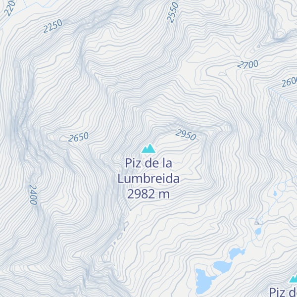 Map of Piz de la Lumbreida
