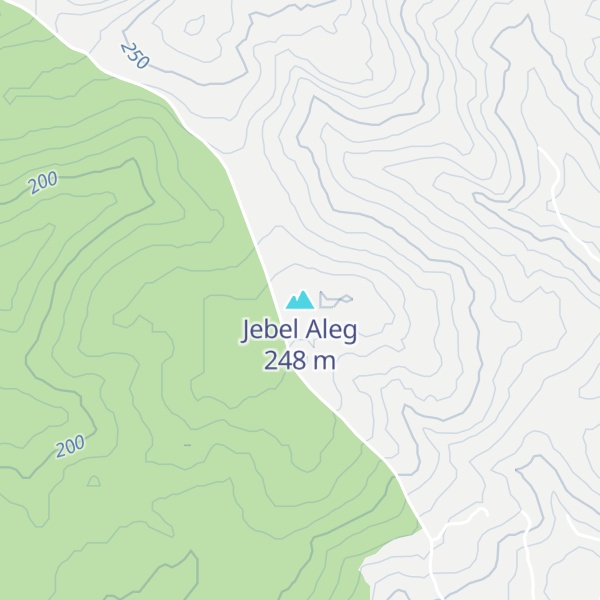 Map of Jebel Aleg