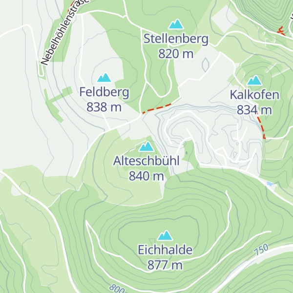 Map of Alteschbühl