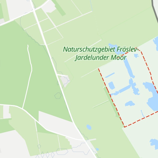 Map of Hütte Jardelunder Moor