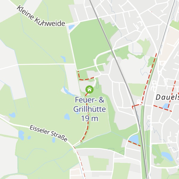 Map of Feuer- & Grillhütte