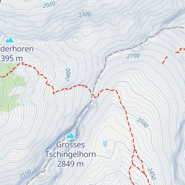 Map of Segnespass Mountain Lodge