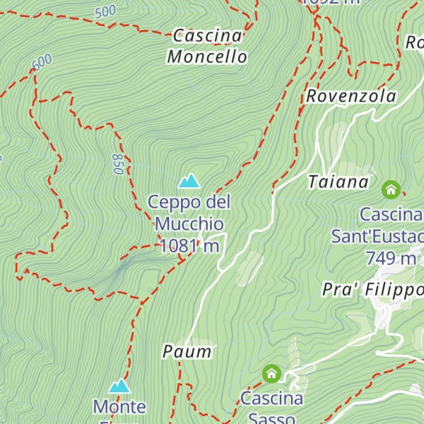 Map of Casa l'ortemaia