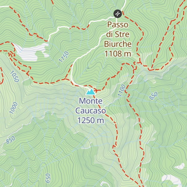 Map of Rifugio Monte Caucaso