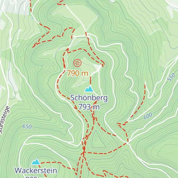 Map of Schönberg