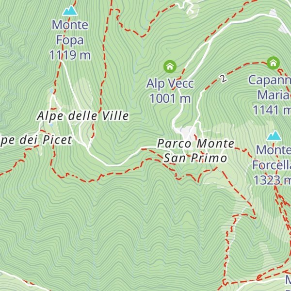 Map of Ex Colonia Bonomelli