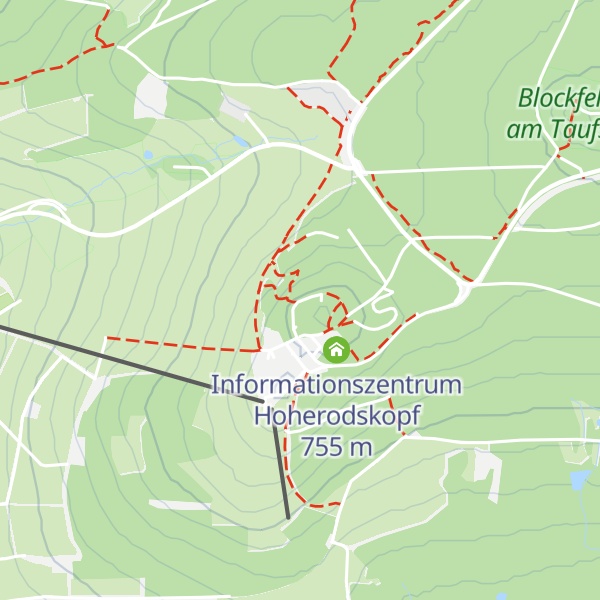 Map of Hoherodskopf