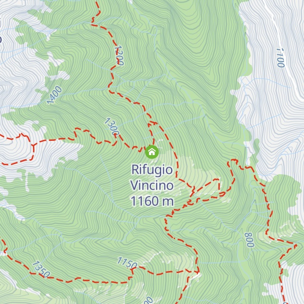 Map of Rifugio Vincino