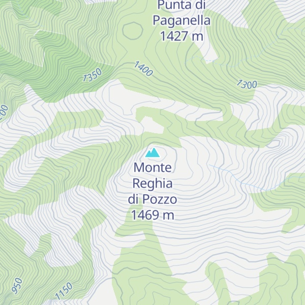Map of Monte Reghia di Pozzo