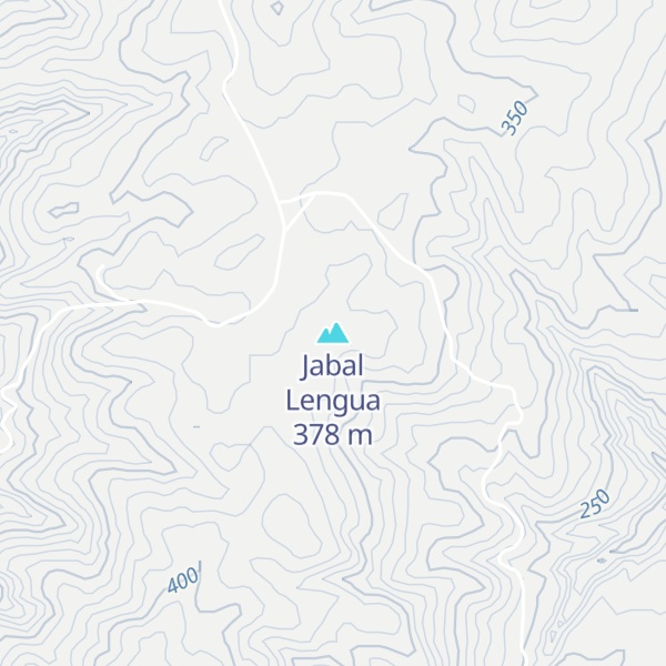 Map of Jabal Lengua