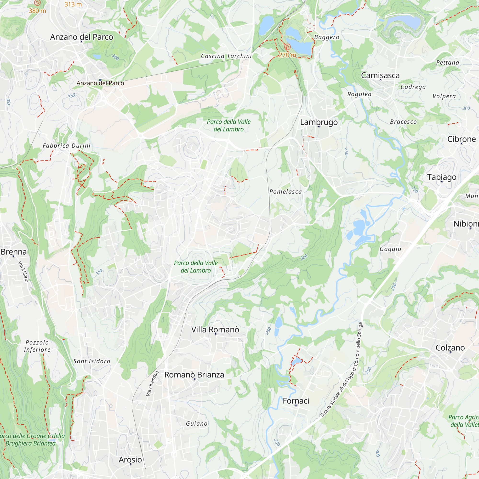 Baita degli alpini map
