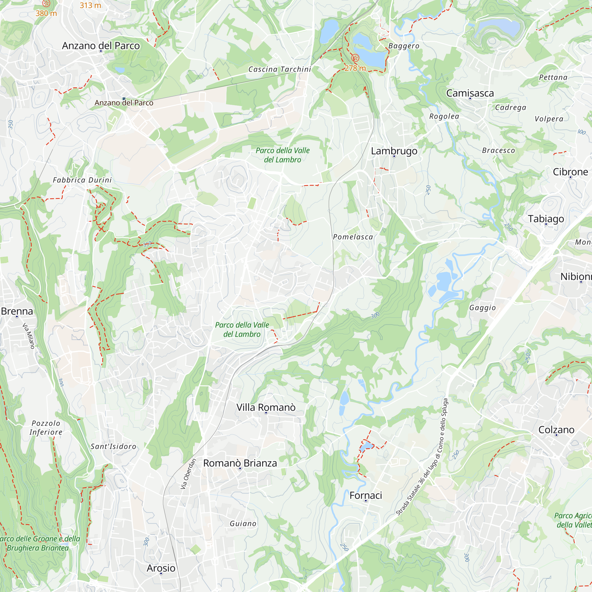Baita degli alpini map