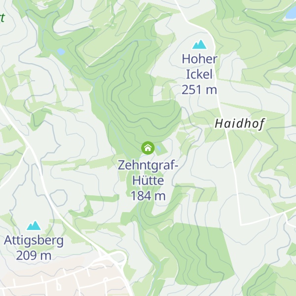 Map of Zehntgraf-Hütte