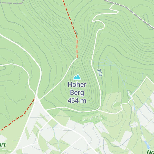Map of Hoher Berg