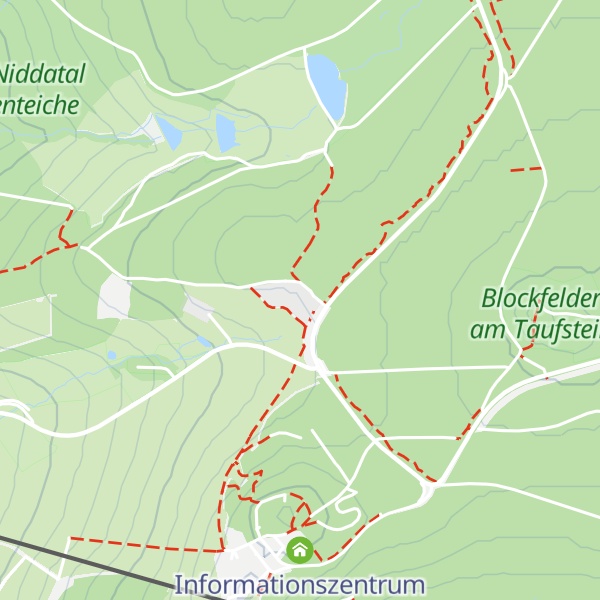 Map of Restaurant Taufsteinhütte