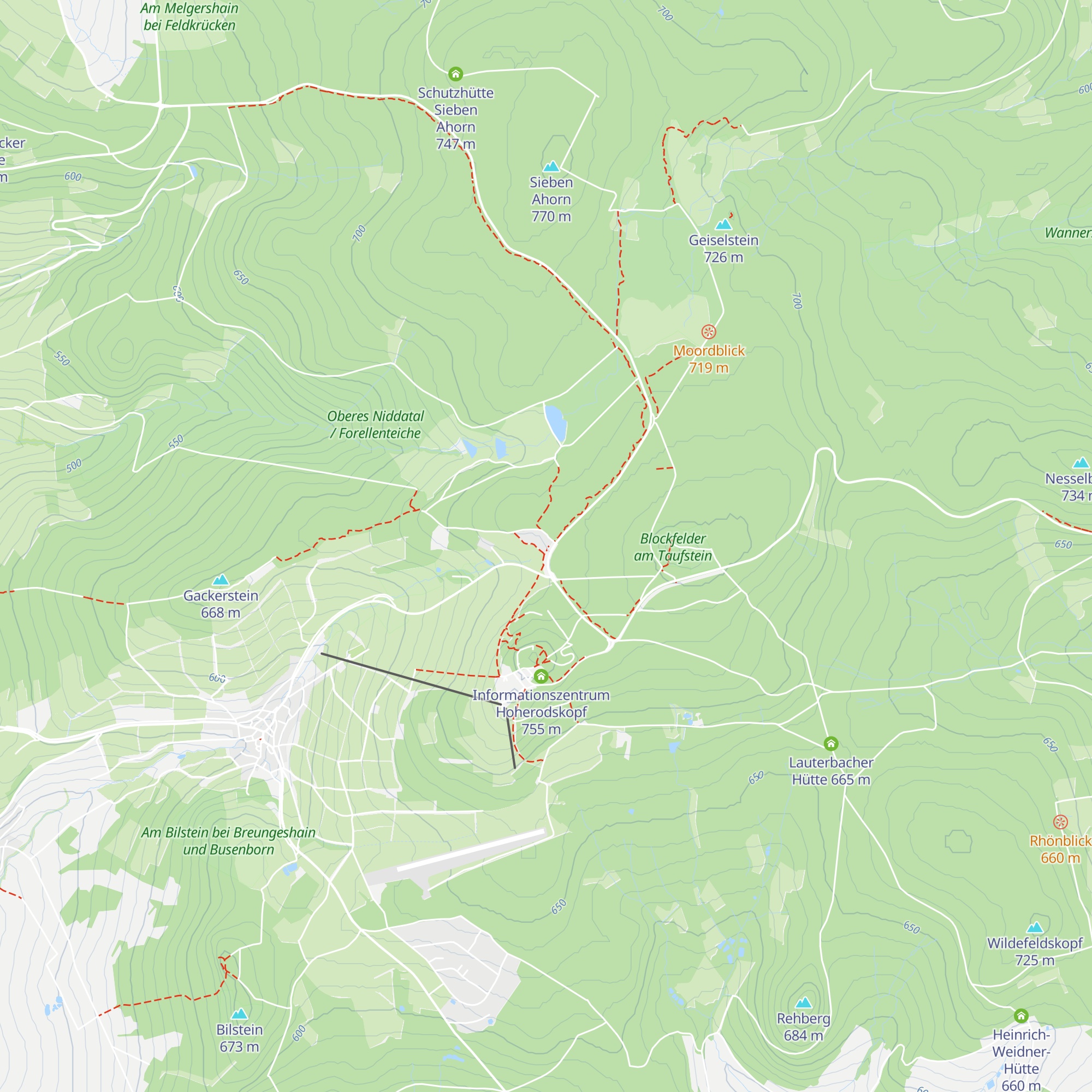 Almhütte map