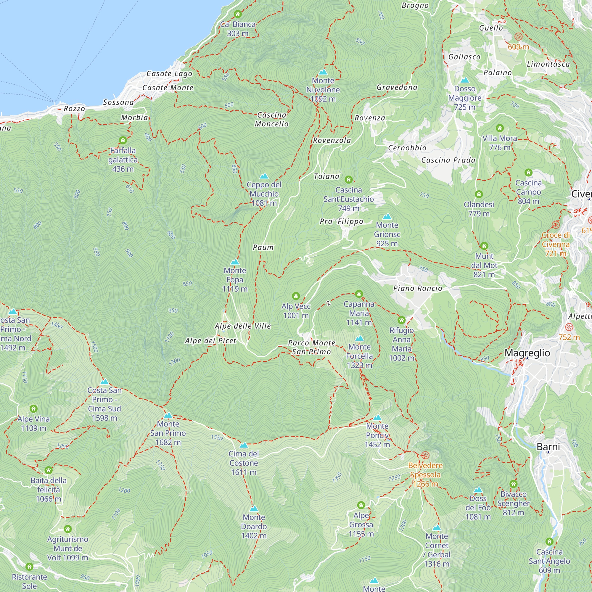 Alp Vecc map