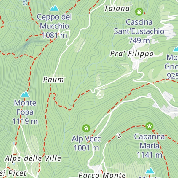 Map of Cascina Sasso Piatto