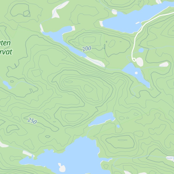 Map of Bjønnknuten