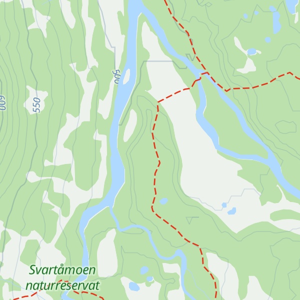 Map of Seterhaugen