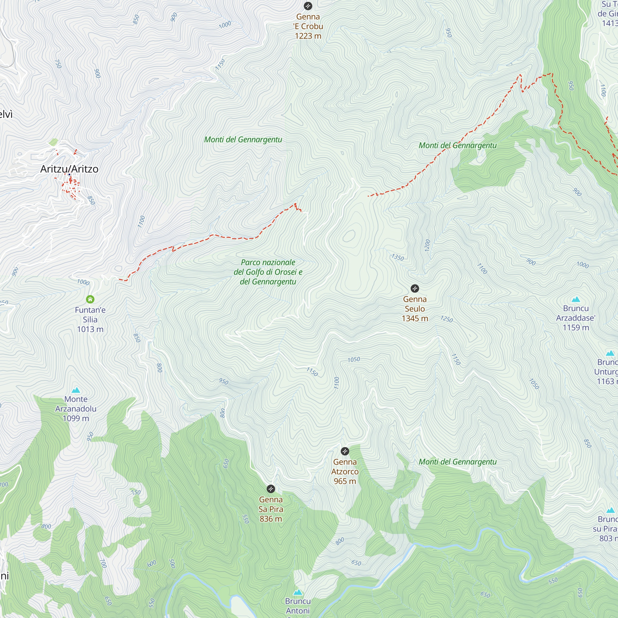 Rifugio Forestale map