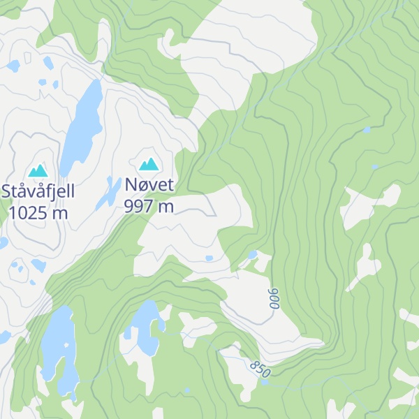 Map of Flatåsen