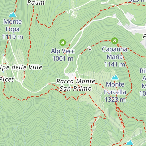 Map of La Baita