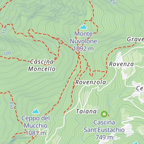 Map of Baita del Canto
