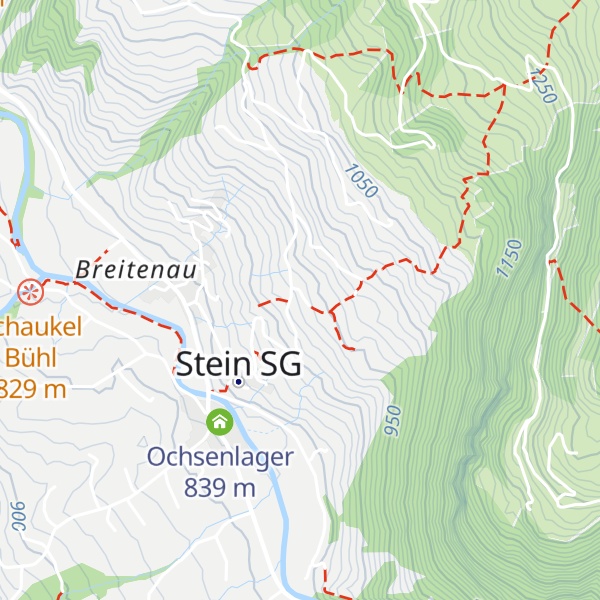 Map of Hütten