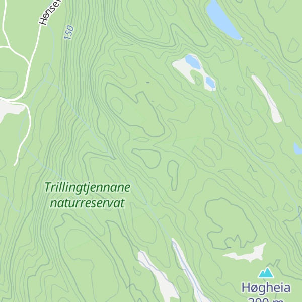 Map of Helleråsen