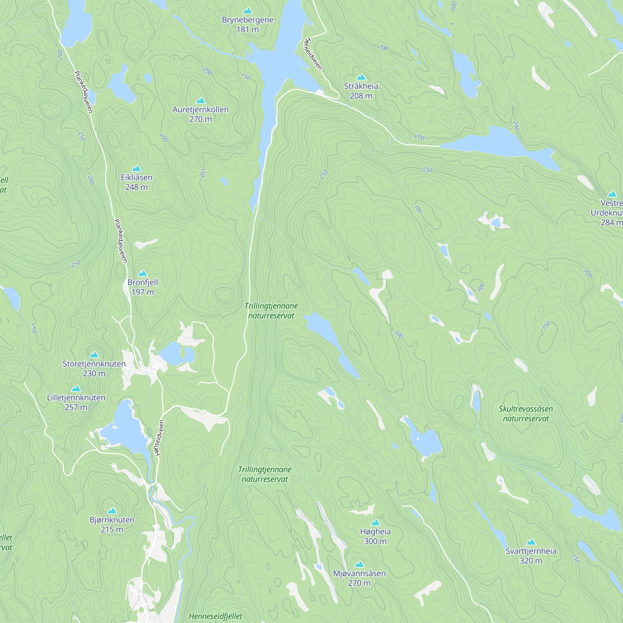 Trugevannskoia map
