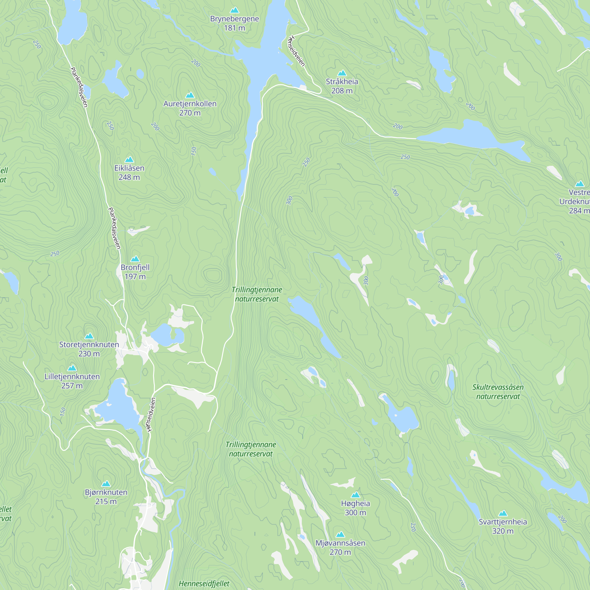 Trugevannskoia map