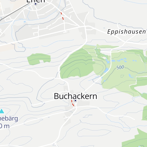 Map of Honegg