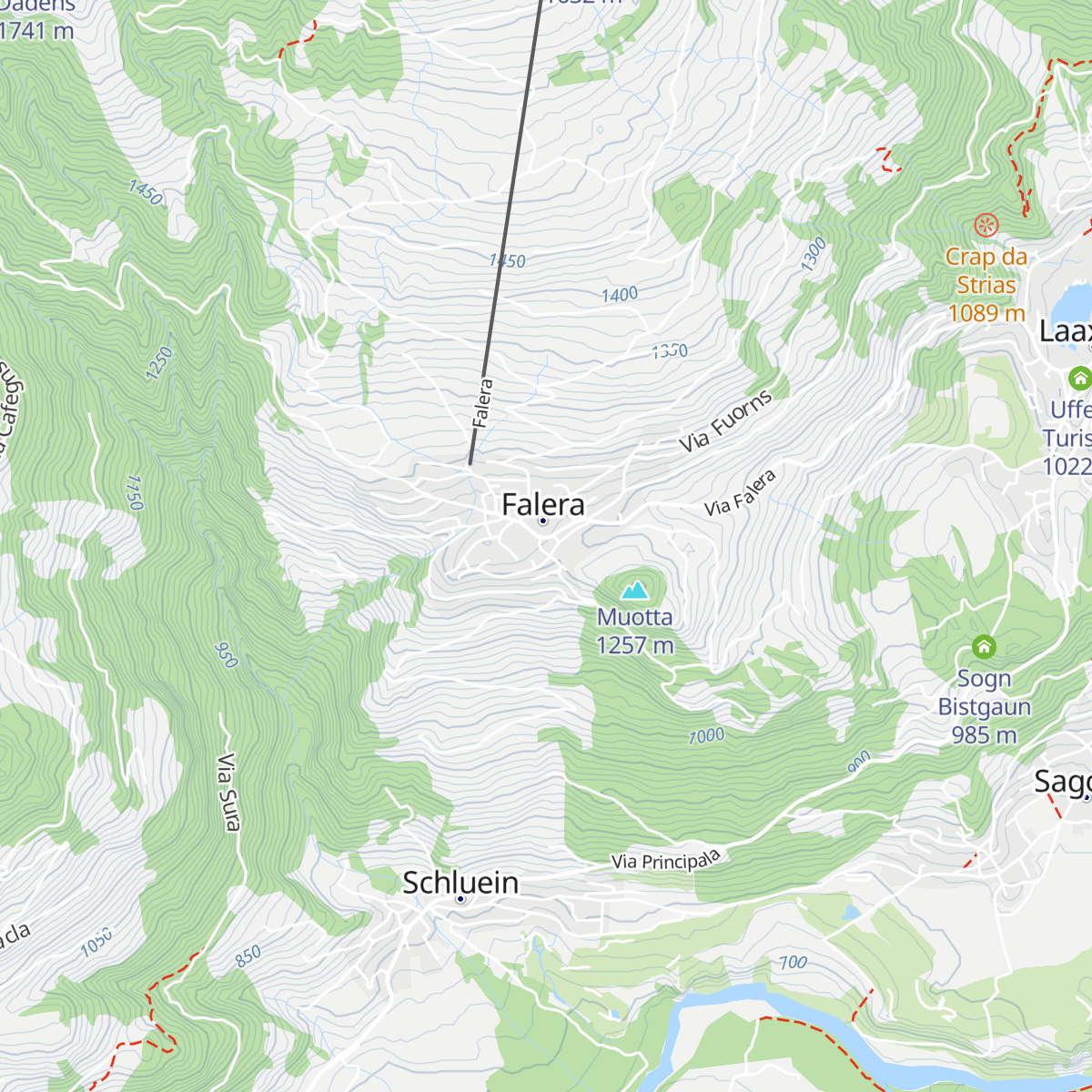 Gästeinformation map