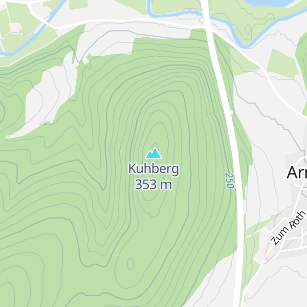 Map of Kuhberg