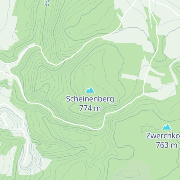 Map of Scheinenberg