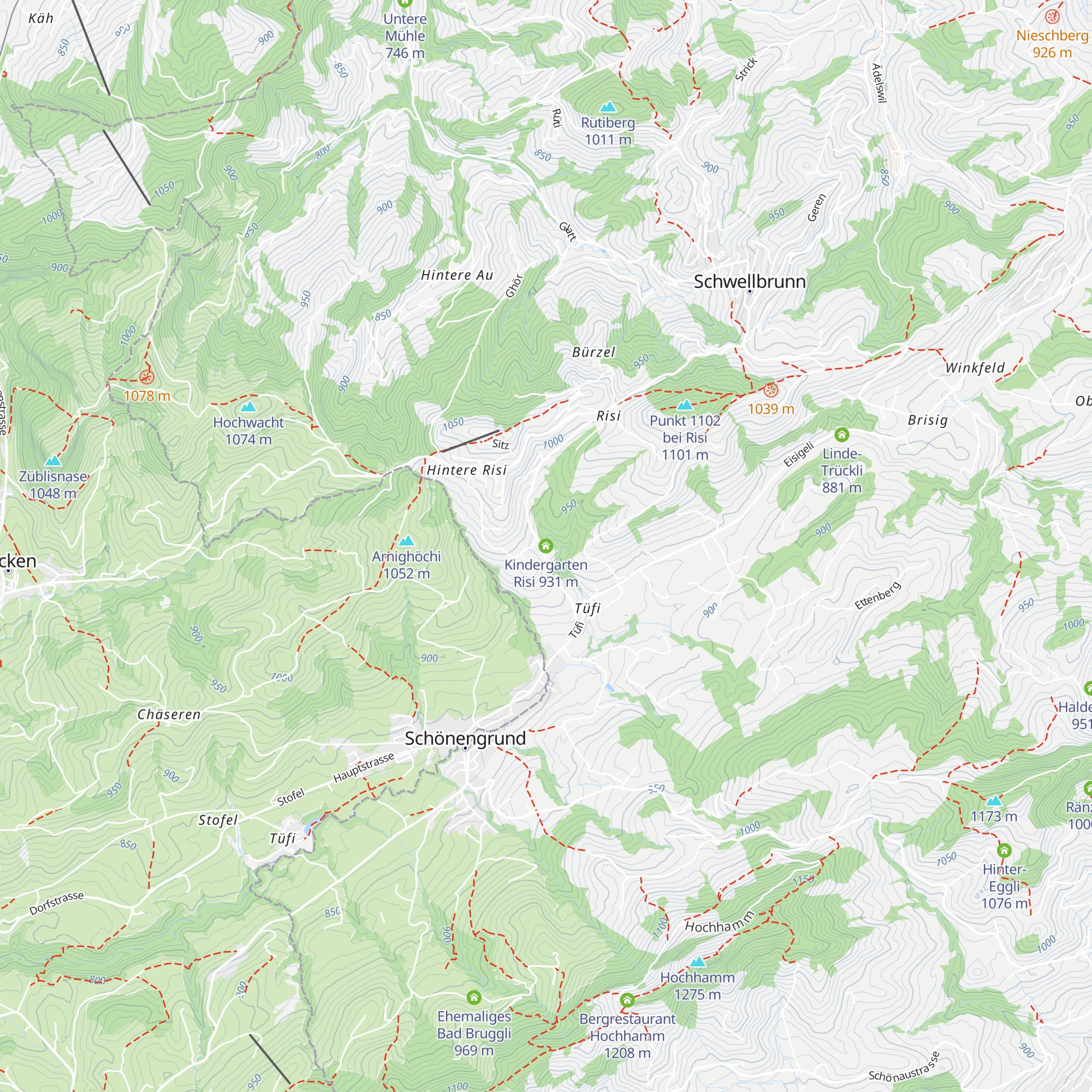 Kindergarten Risi map