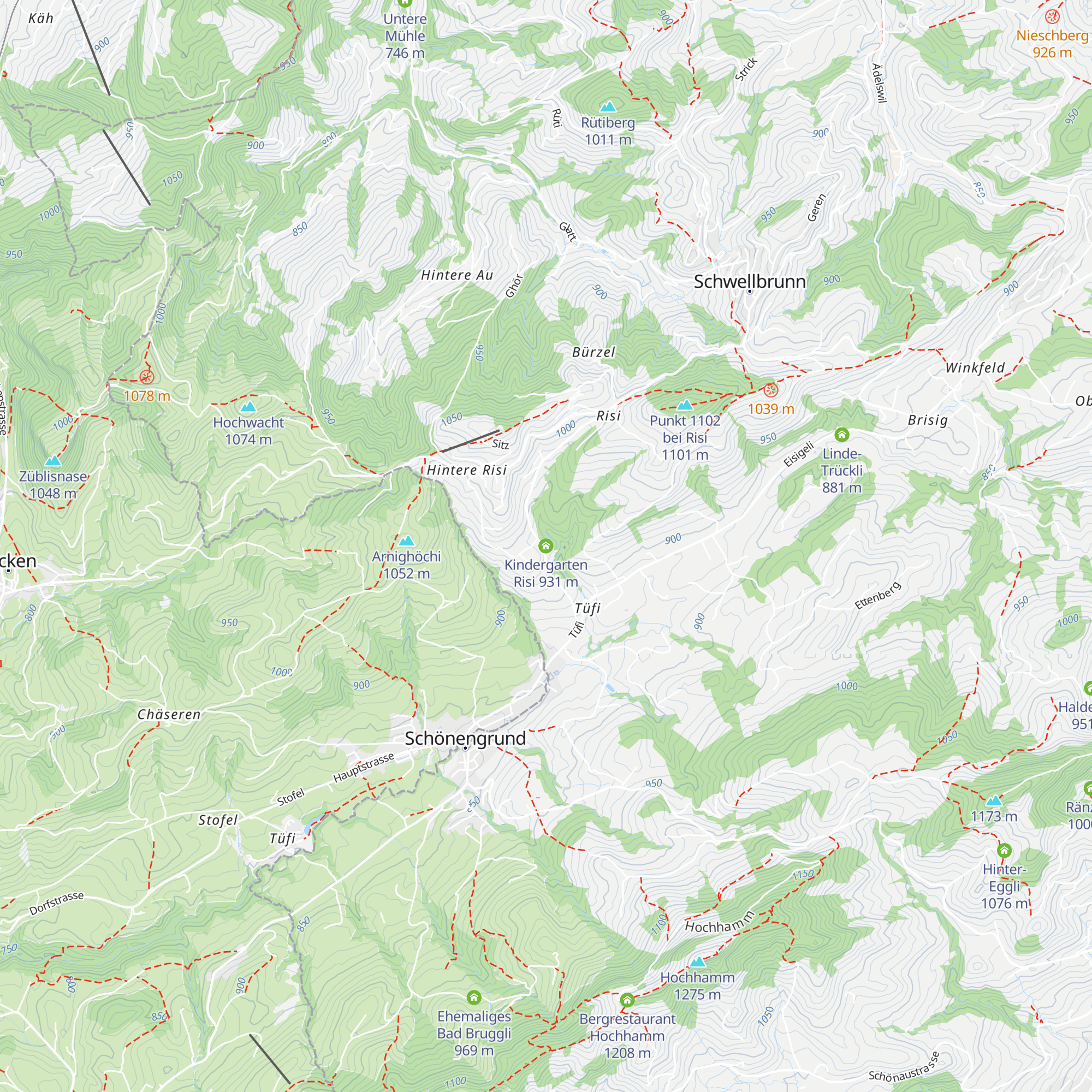 Kindergarten Risi map