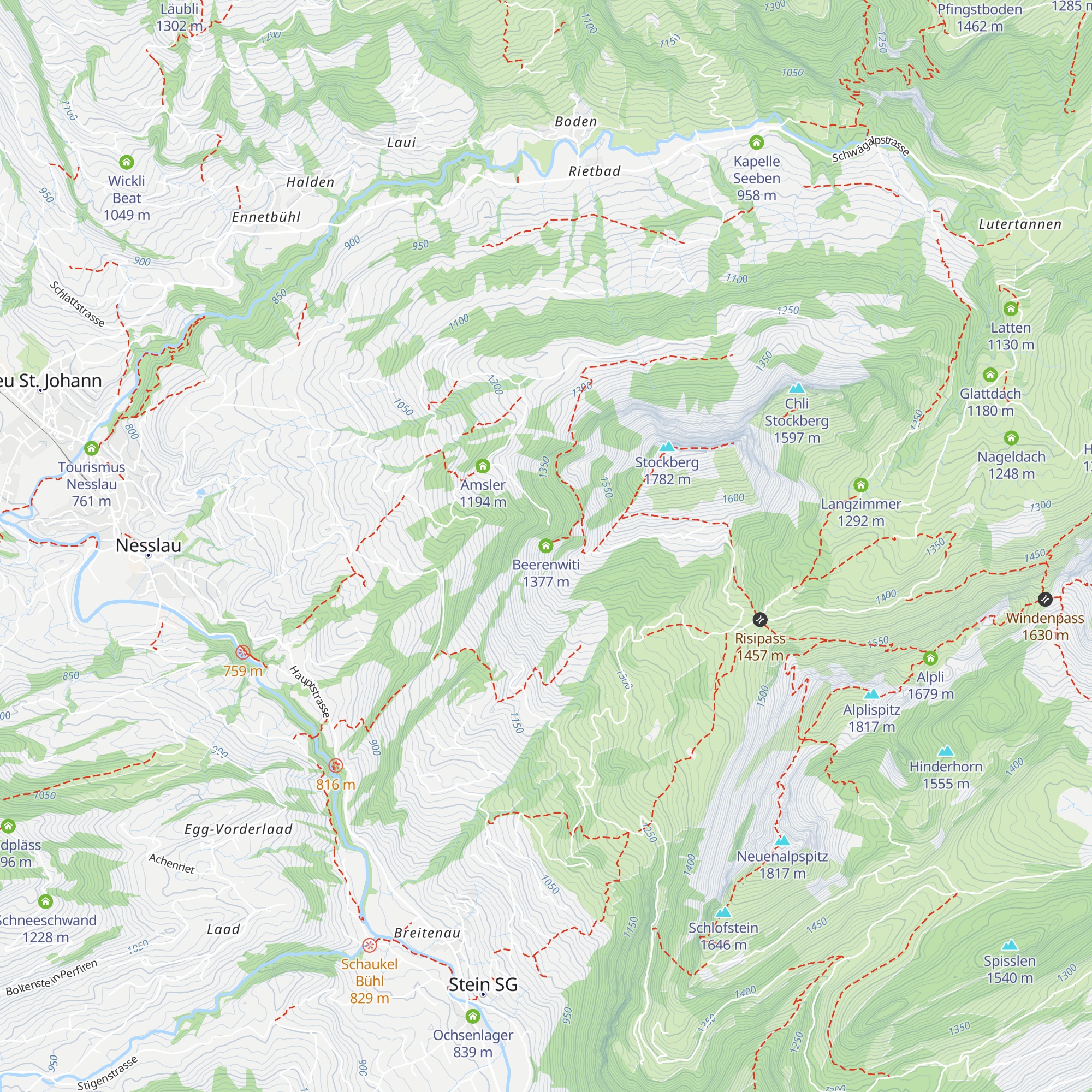 Beerenwiti map