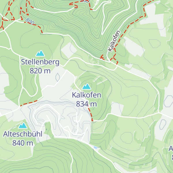 Map of Kalkofen