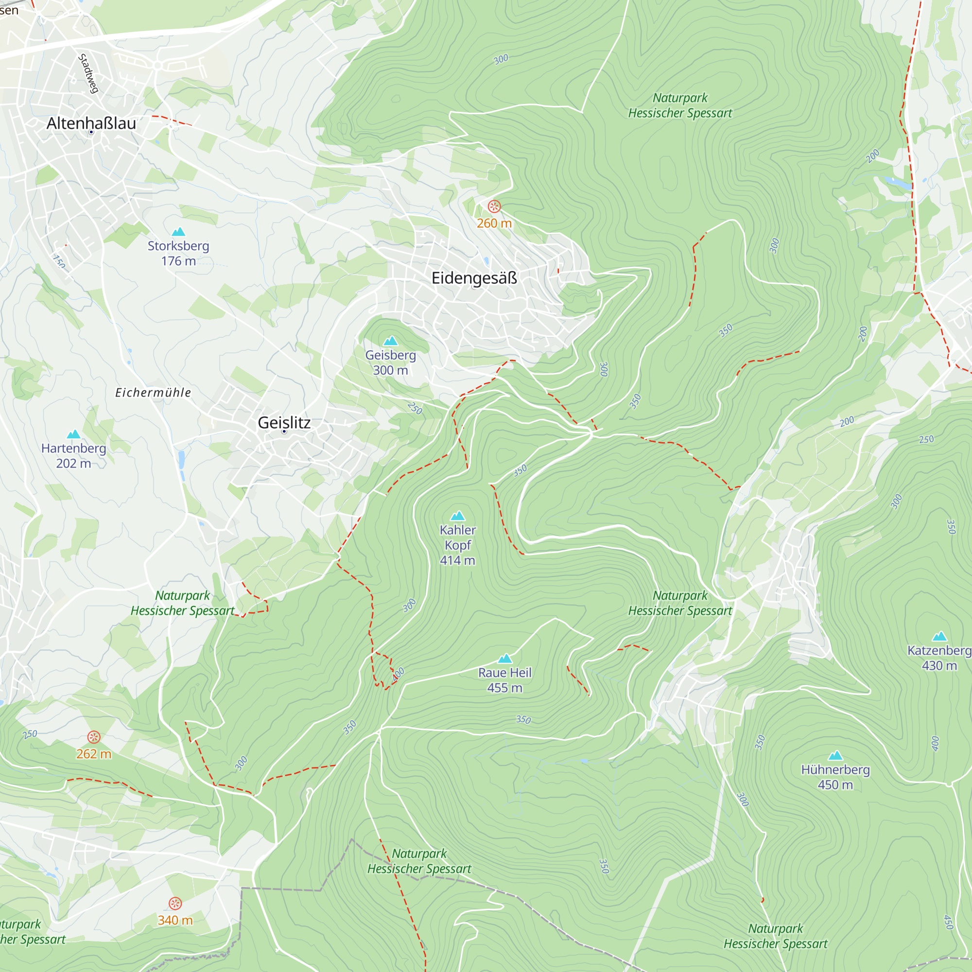 Geislitzer Hütte map