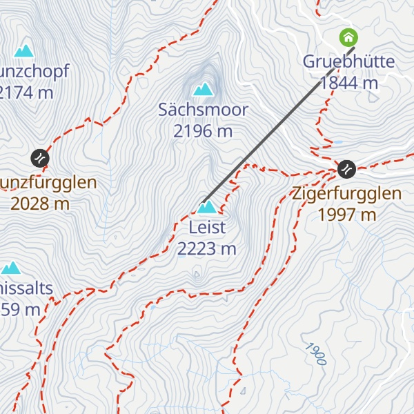 Map of Leist